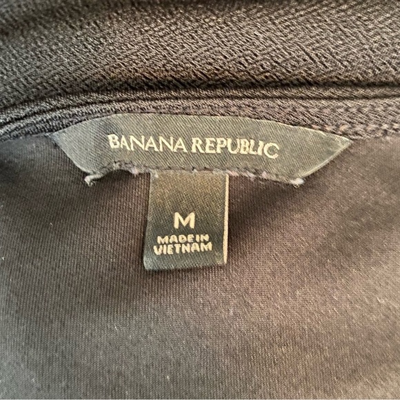 Banana Republic Black Wrap Blouse - Picture 7 of 9